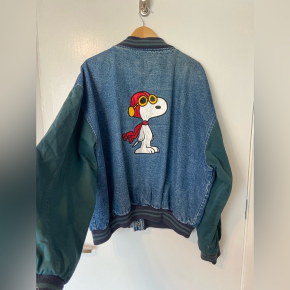 Vintage Jackets & Coats Vintage Snoopy Peanuts Flying Ace